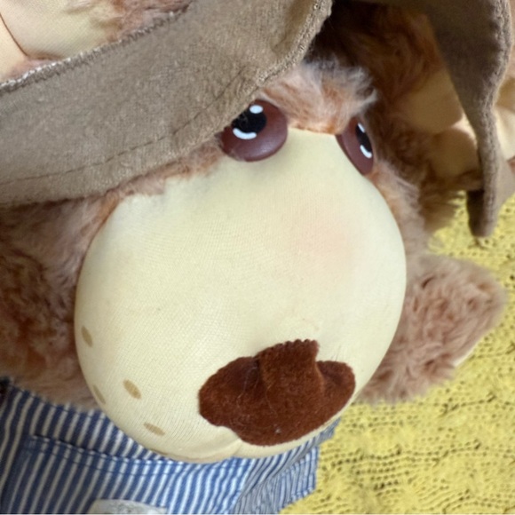 Vtg Furskins Bear Dudley Plush Xavier Roberts Cabbage Patch 22" 1983 1984 Tag - Picture 3 of 16